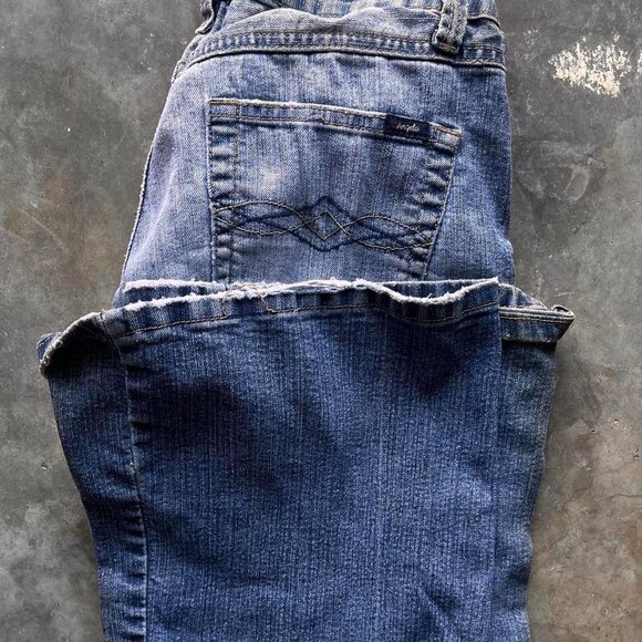 Women's Blue and Navy Jeans - Picture 3 of 3